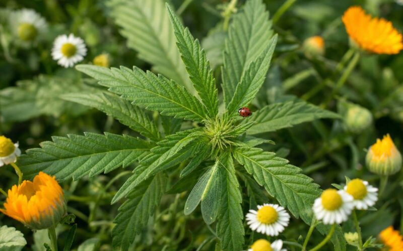 Insectos beneficiosos en el cultivo de cannabis: cuáles son y cómo atraerlos de forma natural
