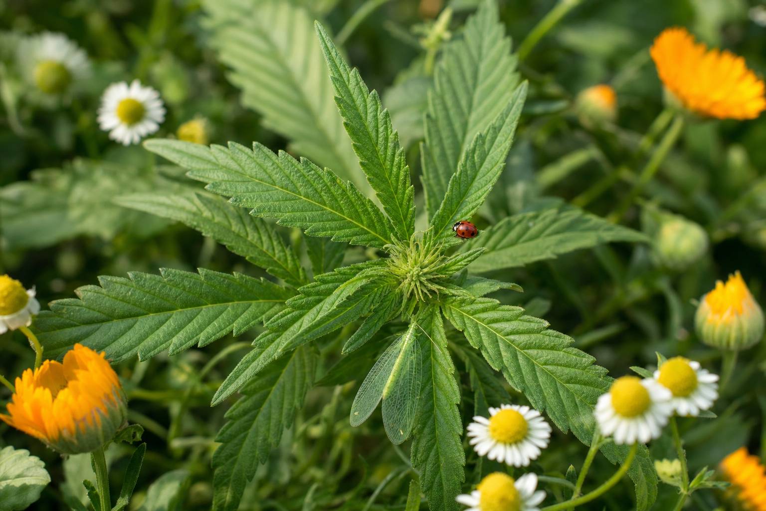 Insectos beneficiosos en el cultivo de cannabis: cuáles son y cómo atraerlos de forma natural